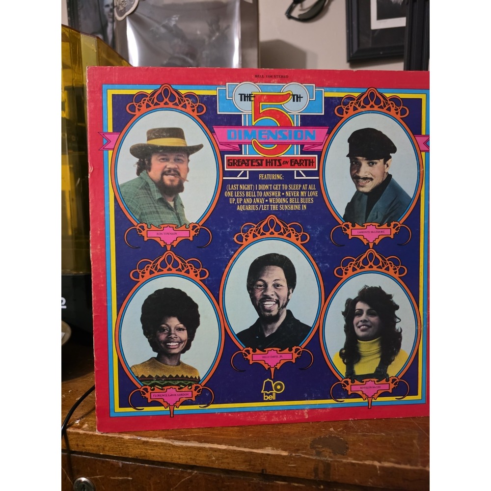The 5th Dimension-"Greatest Hits on Earth" (Lp) Soul Music Records-Great!